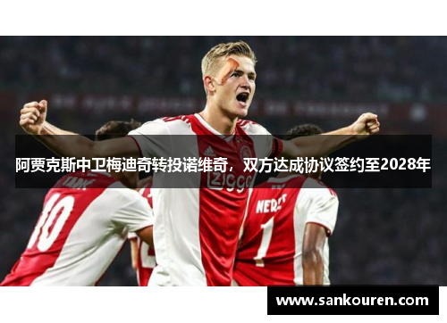 阿贾克斯中卫梅迪奇转投诺维奇，双方达成协议签约至2028年